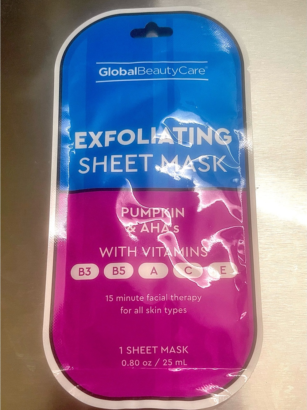 Global Beauty Care Exfoliating Sheet Mask